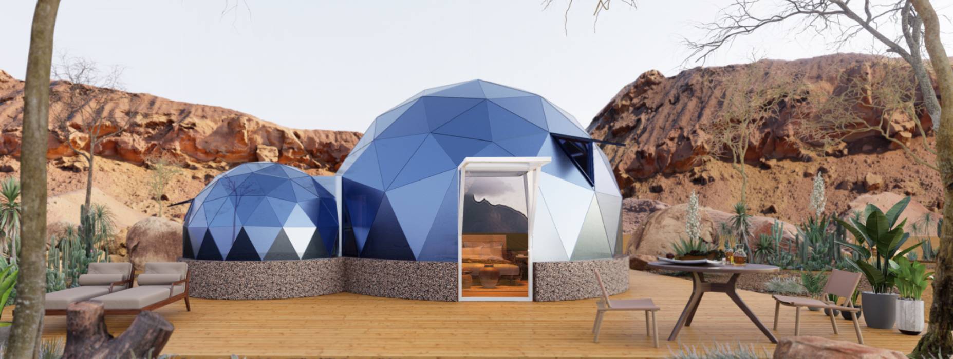 锦屏县球形智能光伏玻璃星空房